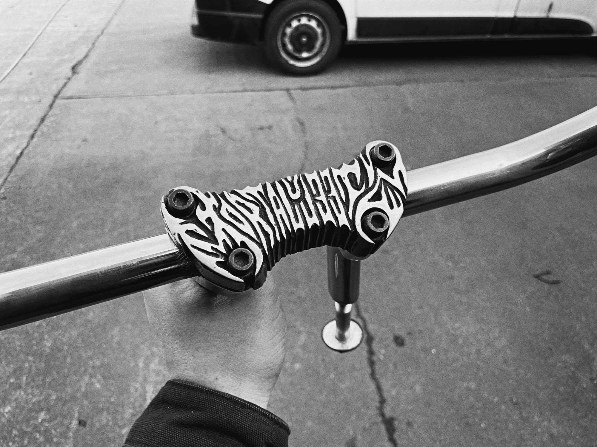 motorcycle engraving